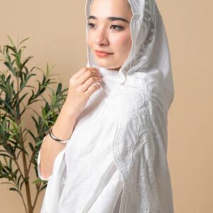 Londoni Shella Geometric Pattern Embroidered Cotton Dupatta Pack (9 Pcs / 9 Colors)