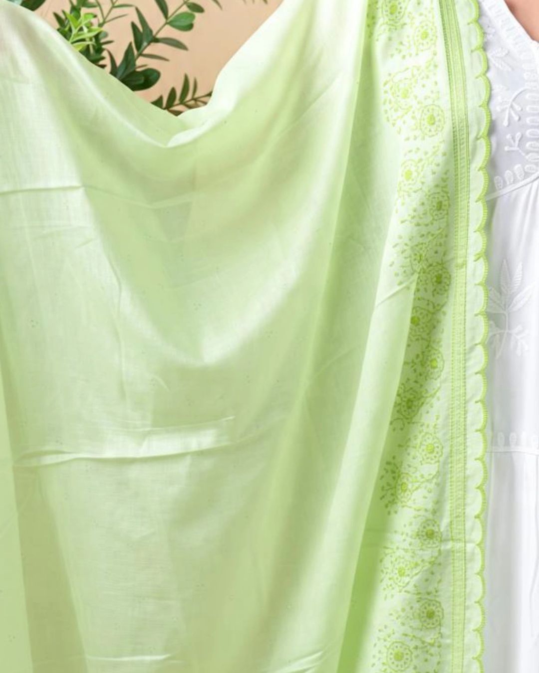 Londoni Shella Lattice Jaal Embroidered Mal Mal Dupatta Pack (9 Pcs / 9 Colors) - Image 6
