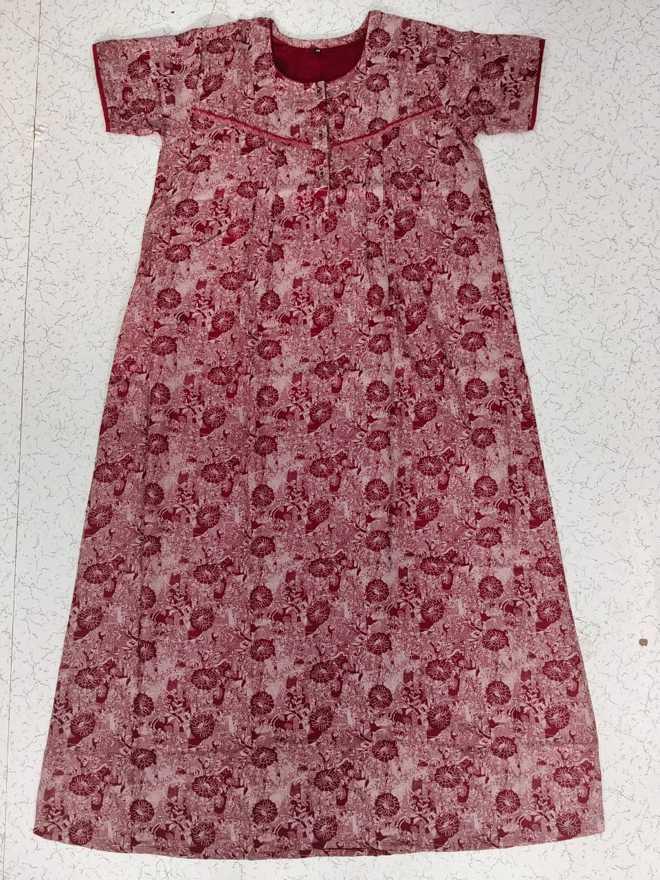 Royal Bloom 3-Colour Matching Nighty - Image 2